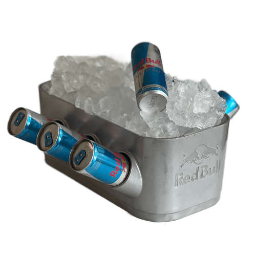 Aluminium V6 Shaped F1 Engine Red Bull Ice Bucket